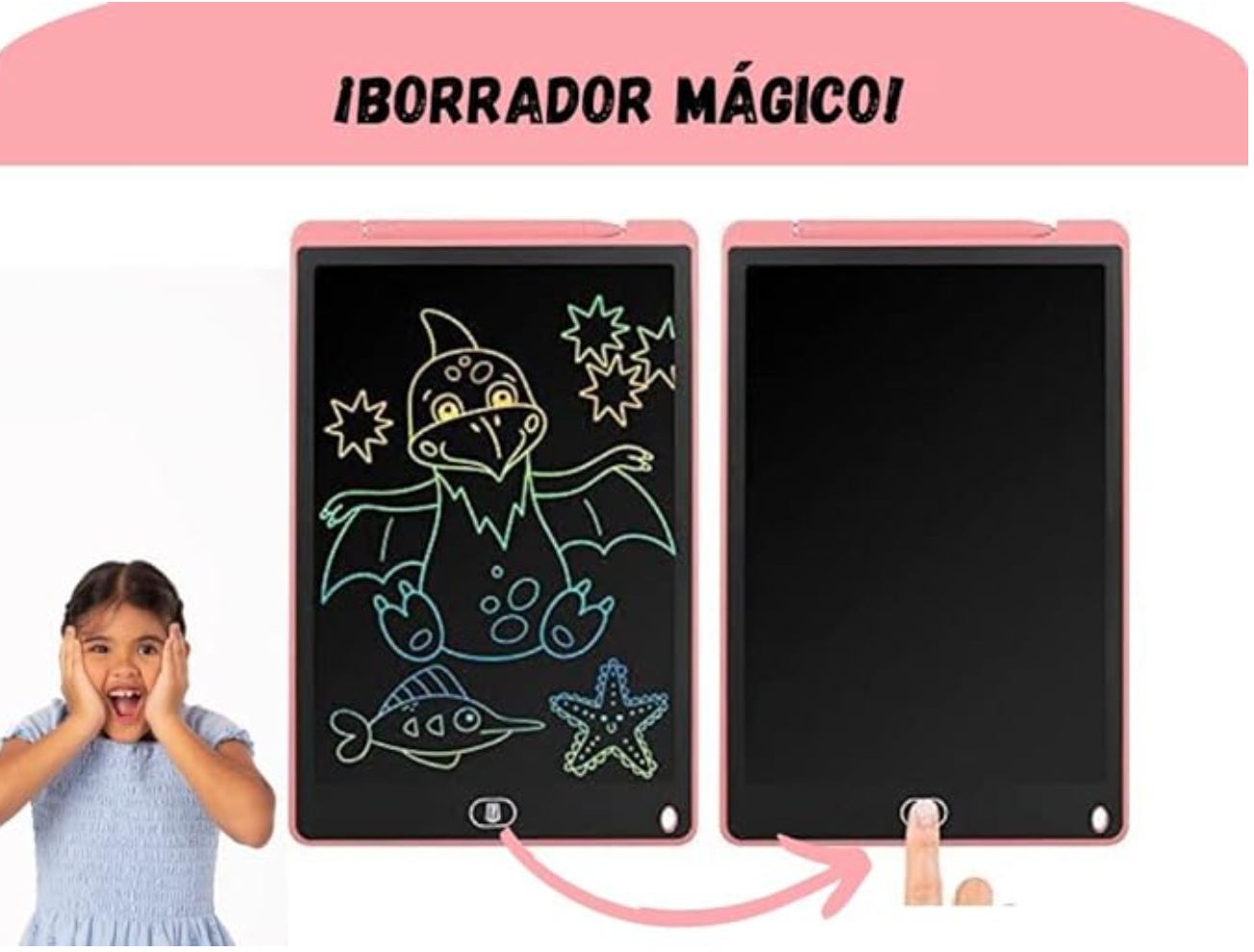 PIZARRÓN MÁGICO PARA NIÑOS