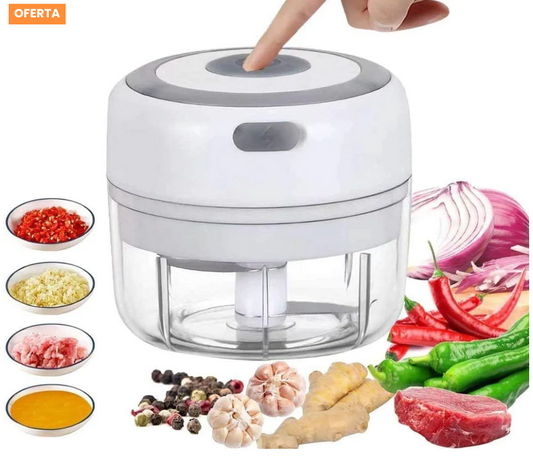 MINI PROCESADOR MULTIFUNCIONAL DE VERDURAS 🥒🥕🥬🌶🧄