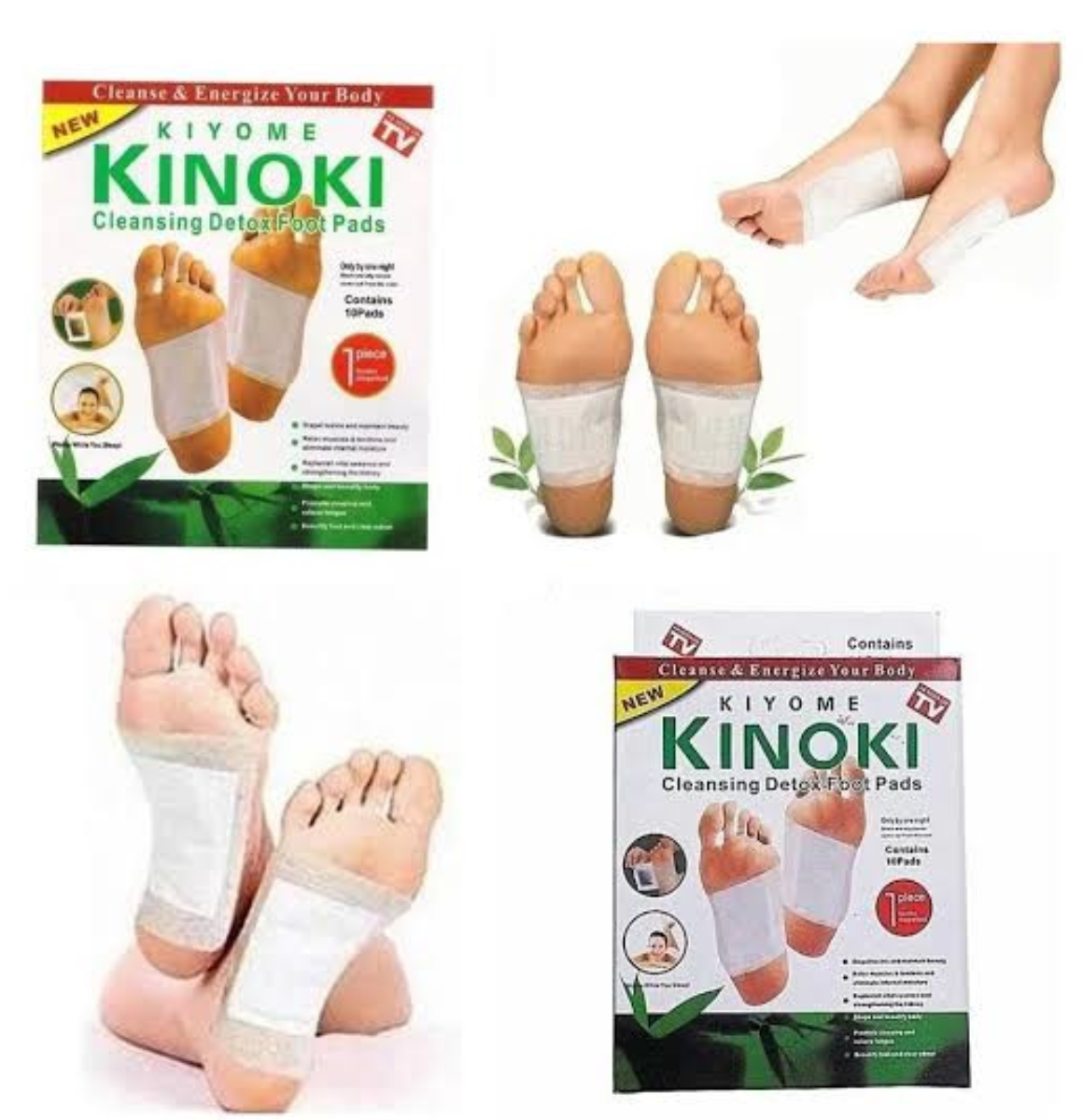 PARCHE DETOX KINOKI DESINTOXICA TU CUERPO