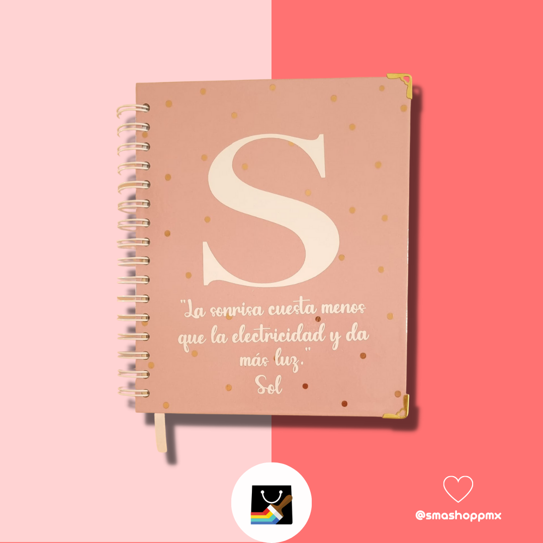 AGENDA PERSONALIZADA DE LUXE 100% artesanal