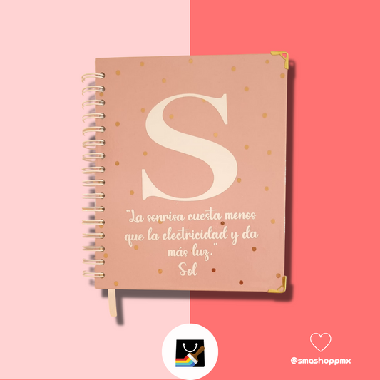 AGENDA PERSONALIZADA DE LUXE 100% artesanal