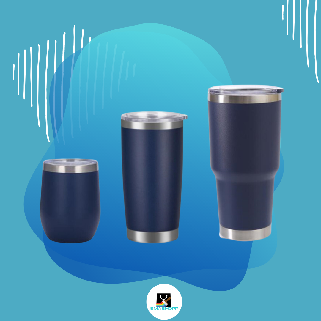 Termo color 20, 30, 12 OZ Acero Inoxidable PERSONALIZADO, mantén fría o caliente tu bebida