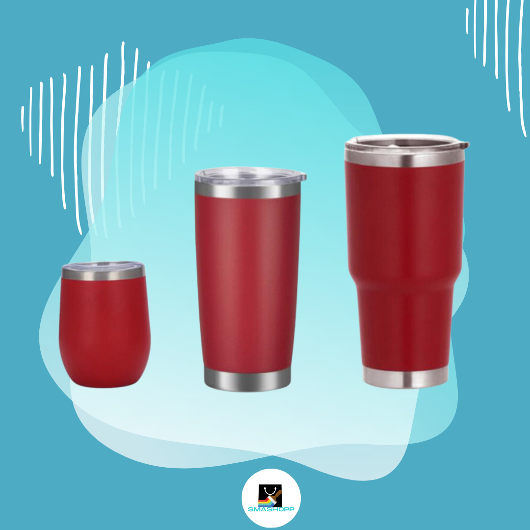 Termo color 20, 30, 12 OZ Acero Inoxidable PERSONALIZADO, mantén fría o caliente tu bebida