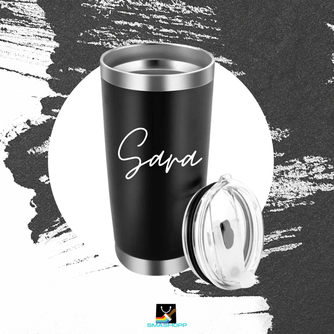 Termo color 20, 30, 12 OZ Acero Inoxidable PERSONALIZADO, mantén fría o caliente tu bebida