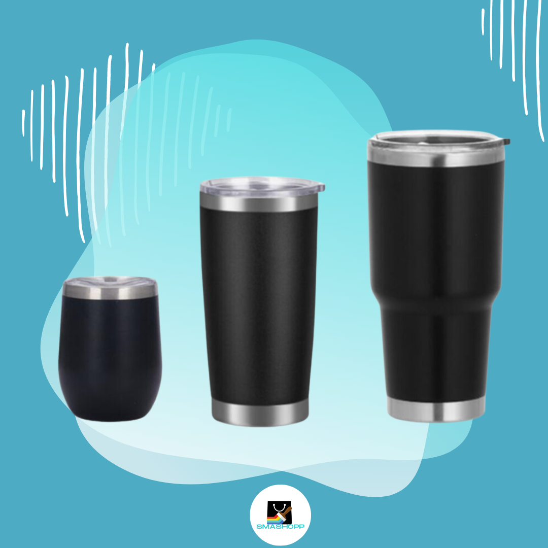 Termo color 20, 30, 12 OZ Acero Inoxidable PERSONALIZADO, mantén fría o caliente tu bebida