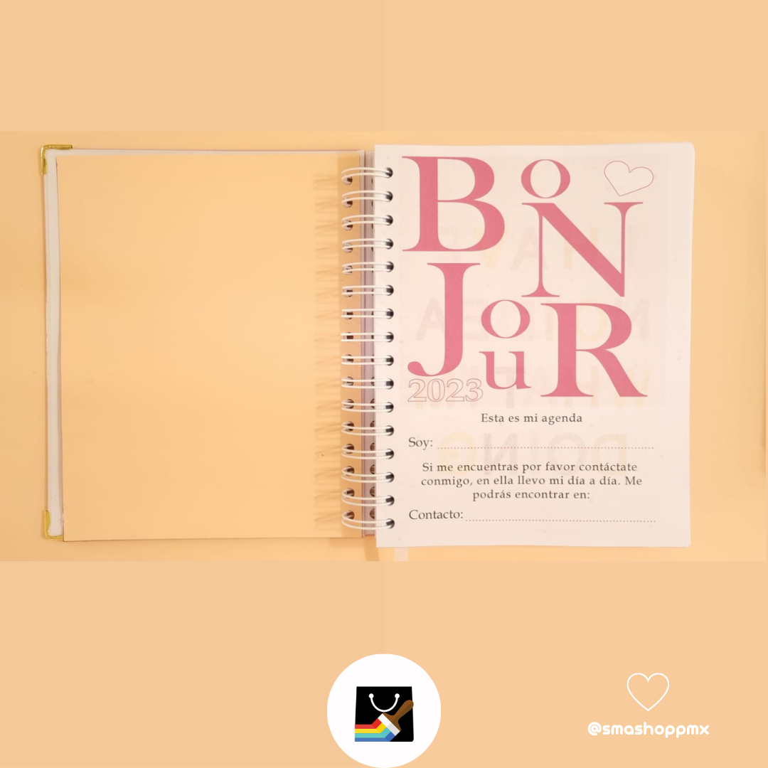 AGENDA PERSONALIZADA DE LUXE 100% artesanal