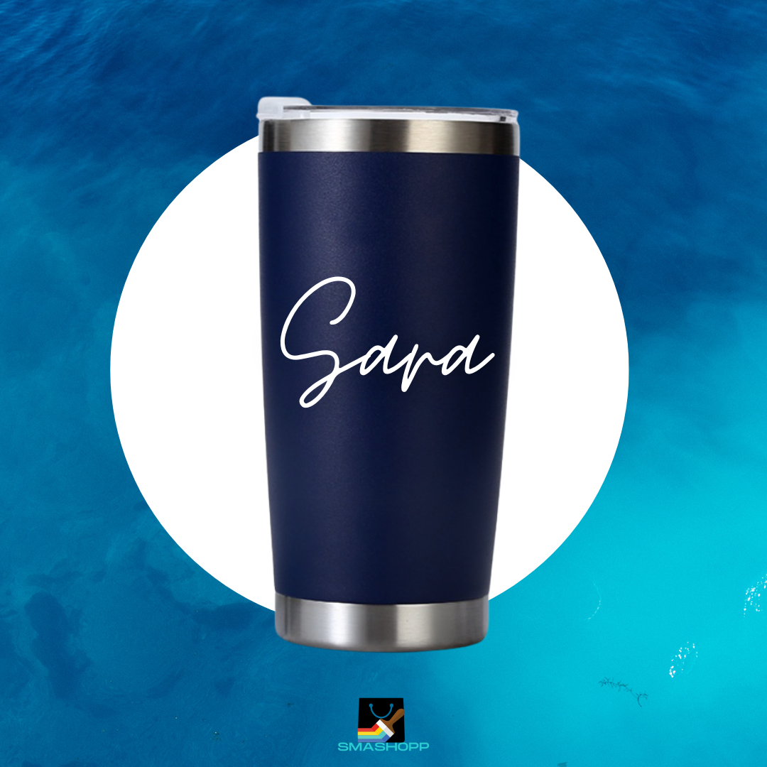 Termo color 20, 30, 12 OZ Acero Inoxidable PERSONALIZADO, mantén fría o caliente tu bebida