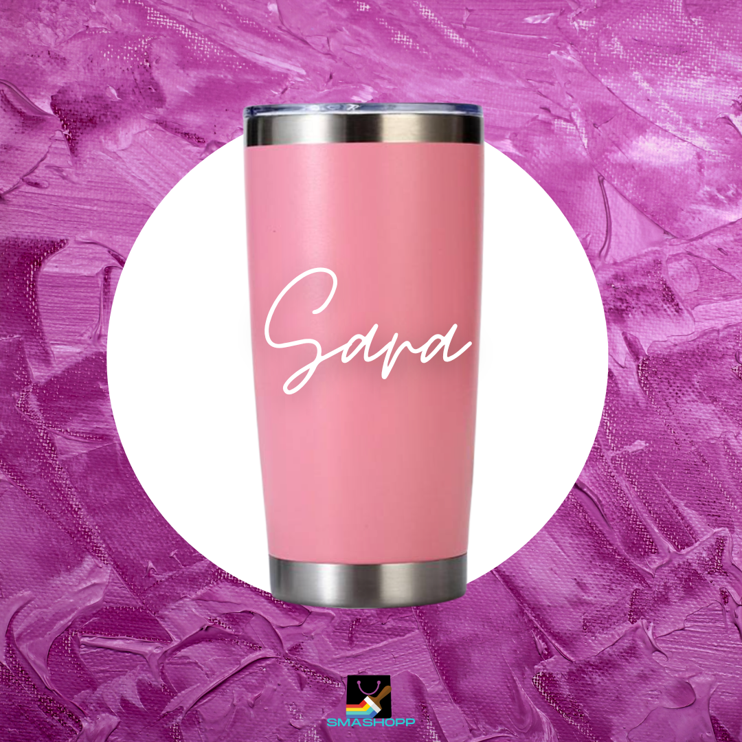 Termo color 20, 30, 12 OZ Acero Inoxidable PERSONALIZADO, mantén fría o caliente tu bebida