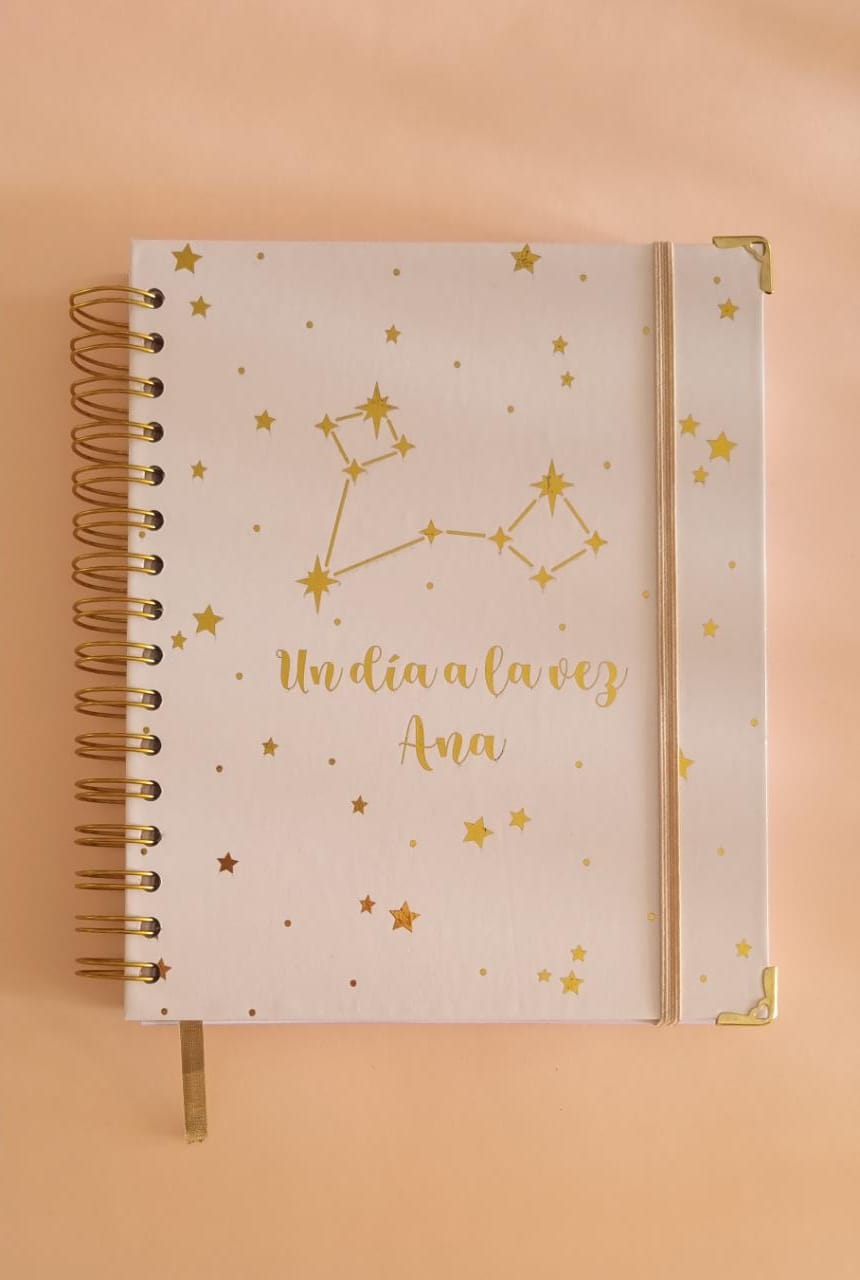 AGENDA PERSONALIZADA DE LUXE 100% artesanal